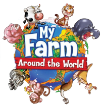 My Farm Around The World title screen for Nintendo DS